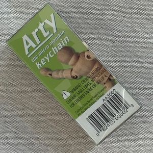 Arty Micro Manikin Keychain